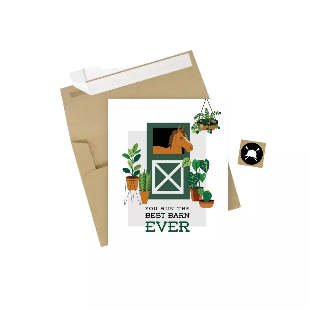 'Best Barn Ever' Greeting Card